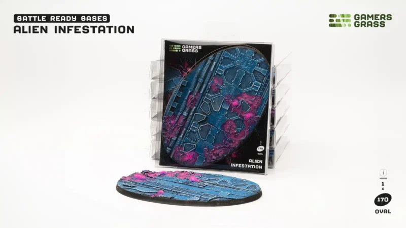 Alien Infestation Bases Oval 170mm (x1)
