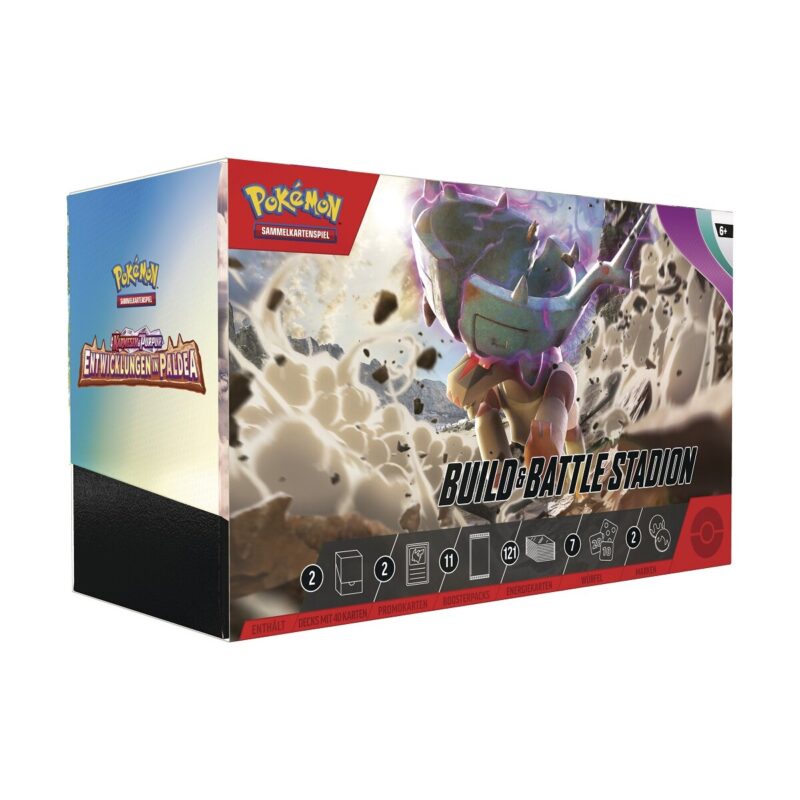 Pokémon Cards KAPU02 Entwickl./Paldea  Build/BattDE