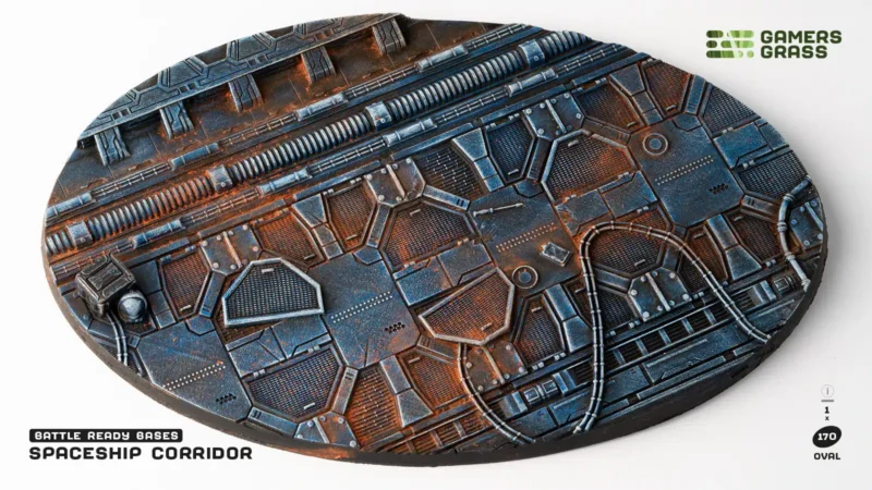 Spaceship Corridor Bases Oval 170mm (x1) – Bild 2