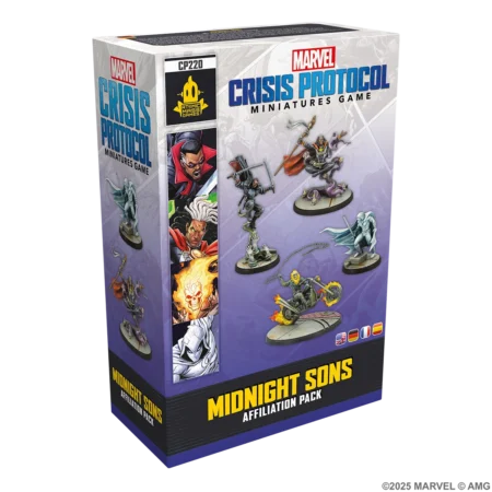 Marvel Crisis Protocol – Midnight Sons Affiliation Pack