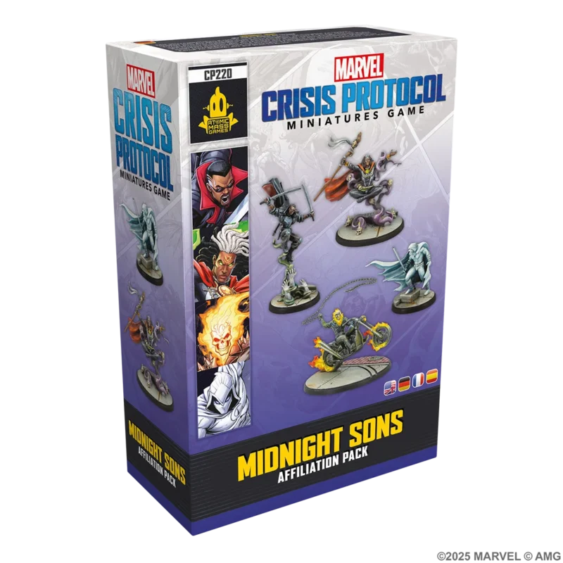 Marvel Crisis Protocol – Midnight Sons Affiliation Pack