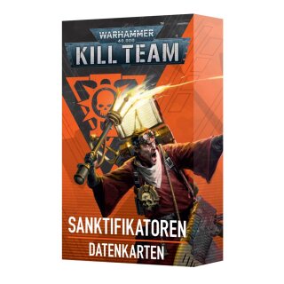 Kill Team - Sanktifikatoren - Datenkarten (DE)