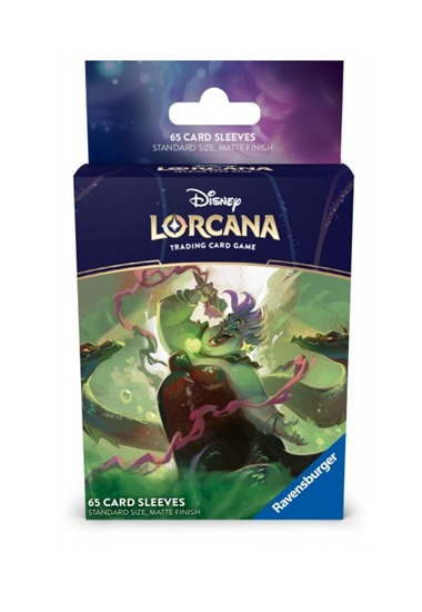 Disney Lorcana 7 Kartenhüllen Ursula
