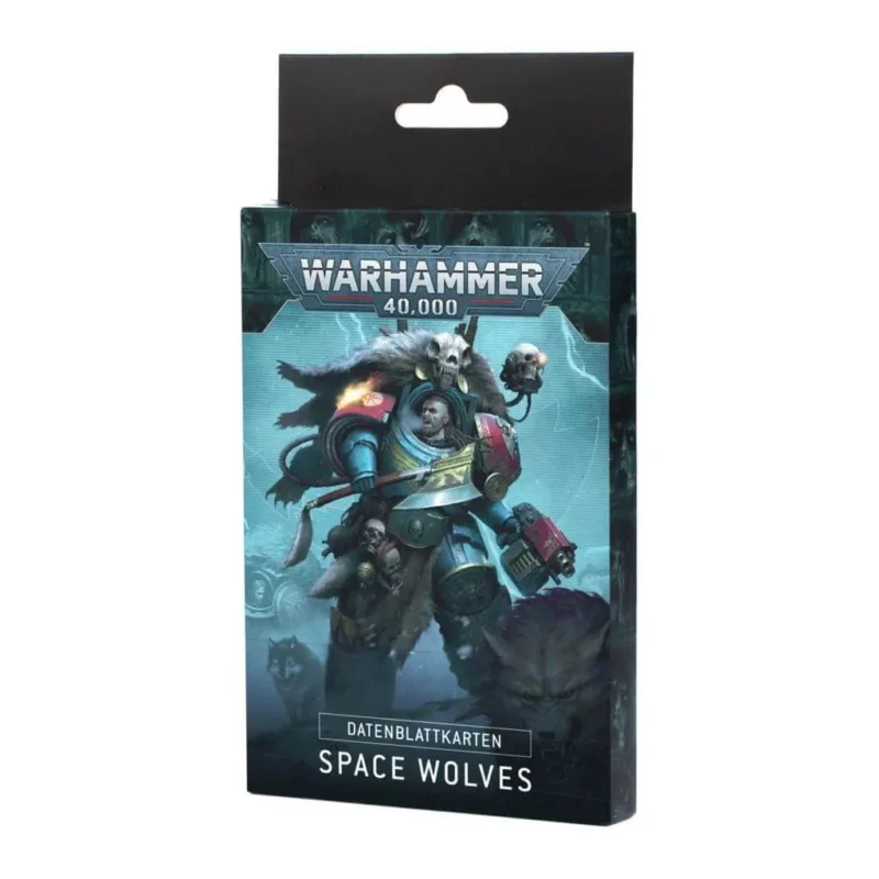Datenblattkarten Space Wolves (DE)