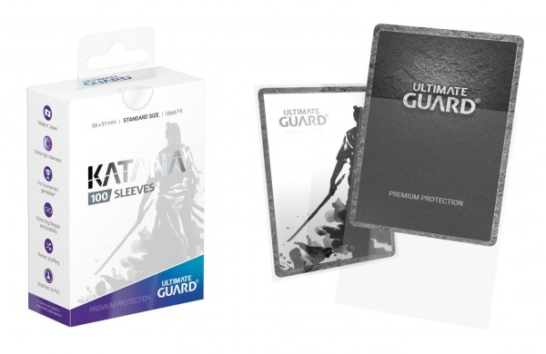 Katana Sleeves Standard Transparent (100)