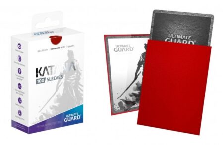 Katana Sleeves Standard Red (100)