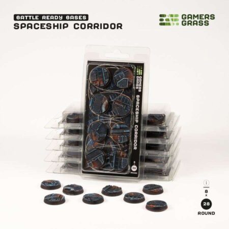 Spaceship Corridor - Round 28mm
