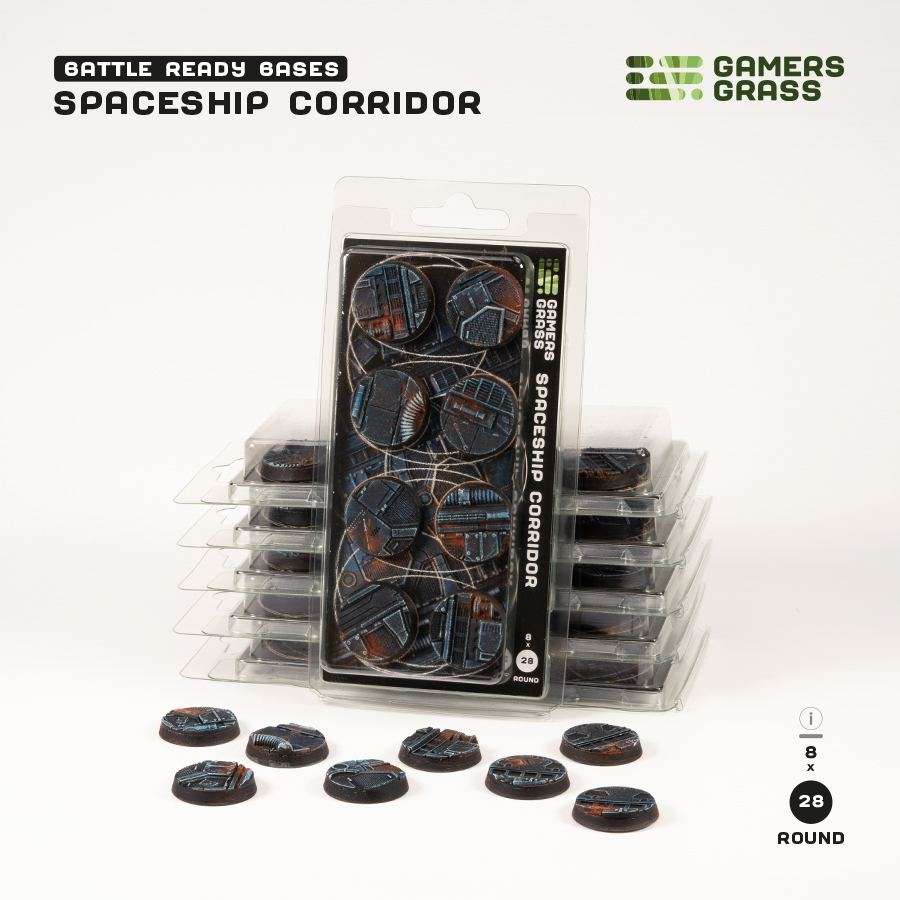 Spaceship Corridor - Round 28mm