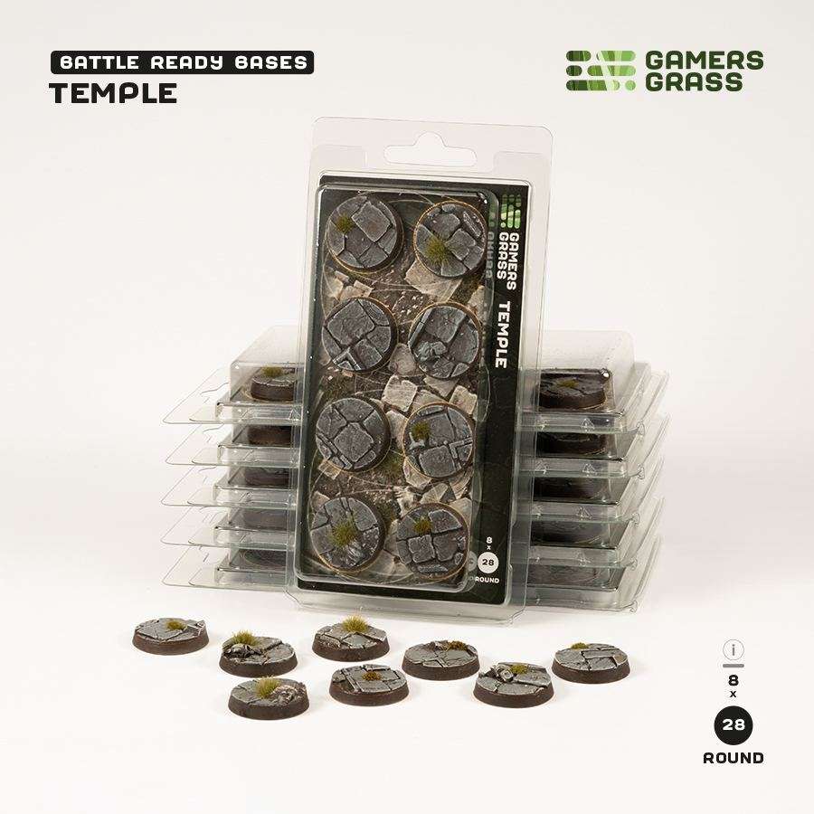Temple - Round 28mm