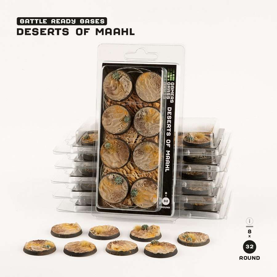 Deserts of Maahl - Round 32mm