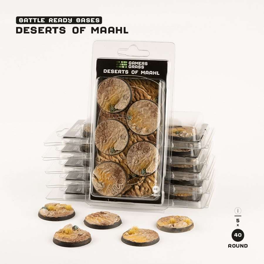 Deserts of Maahl - Round 40mm