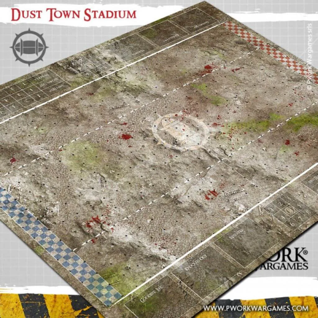Dust Town Stadium (73x92)