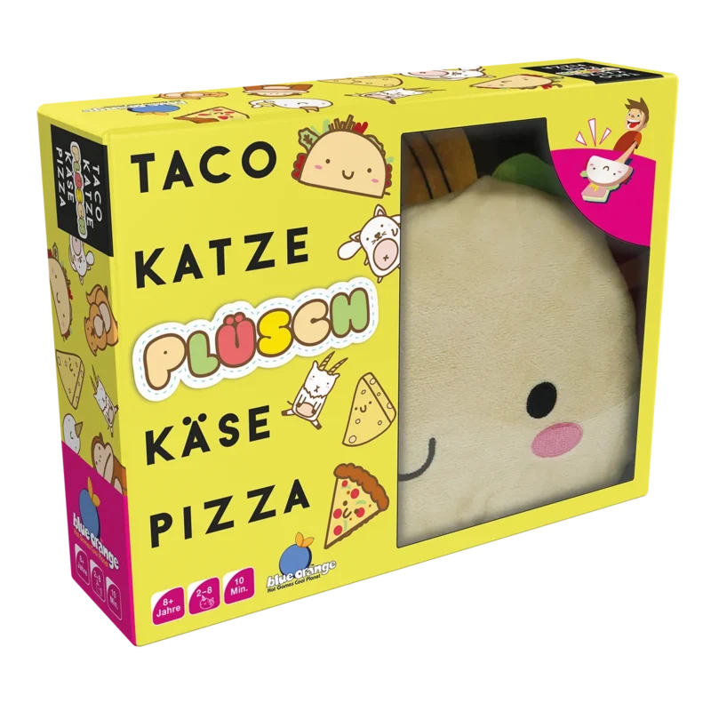 Taco Katze Plüsch Käse Pizza
