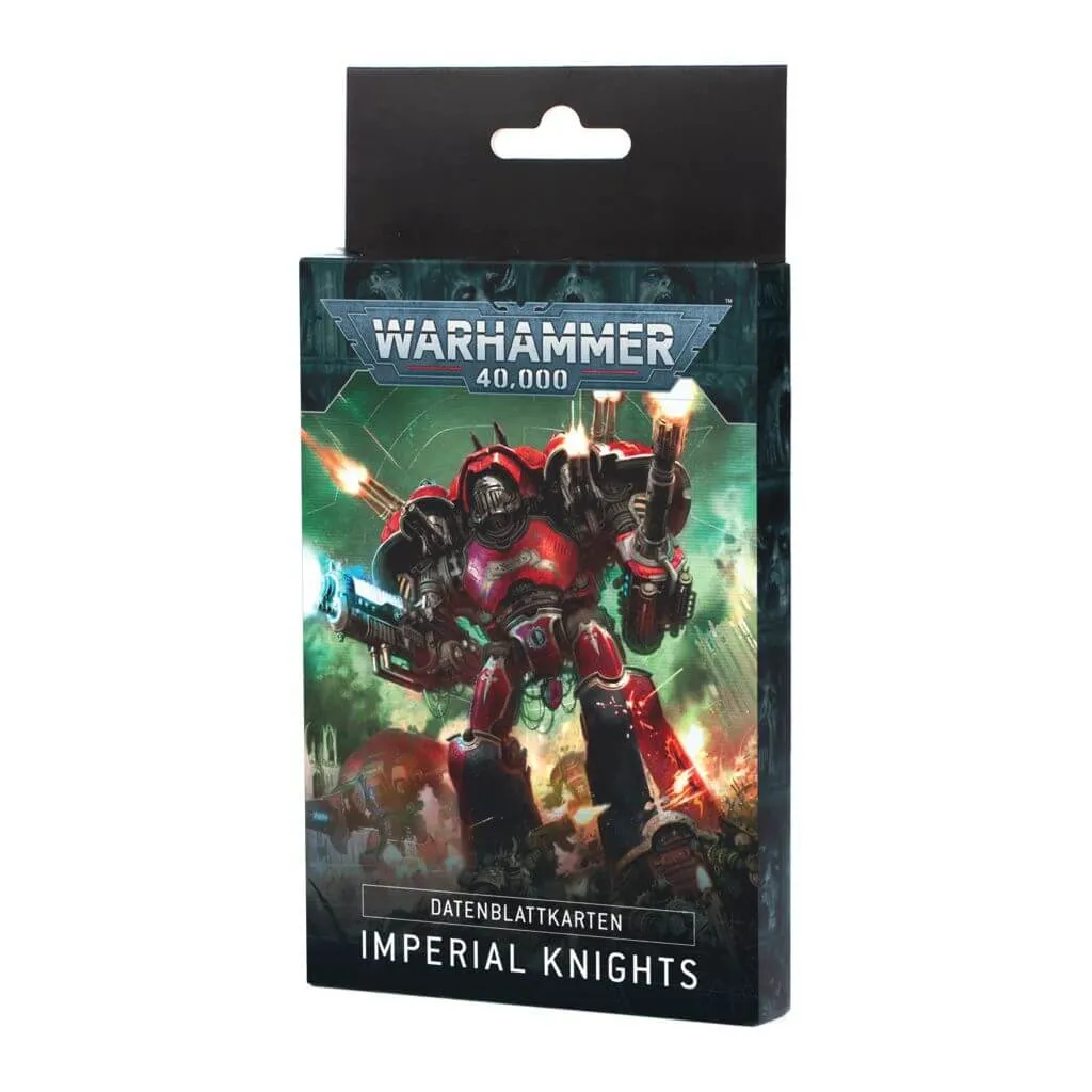 Datenblattkarten Imperial Knights
