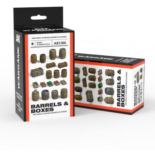 Barrels & Boxes Wargame Set