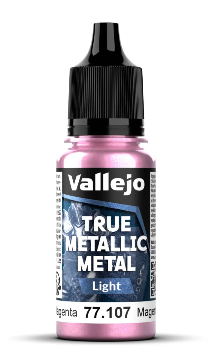 Crimson Magenta 18 ml True Metallic Metal Light