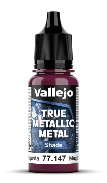 Crimson Magenta 18 ml True Metallic Metal Shade
