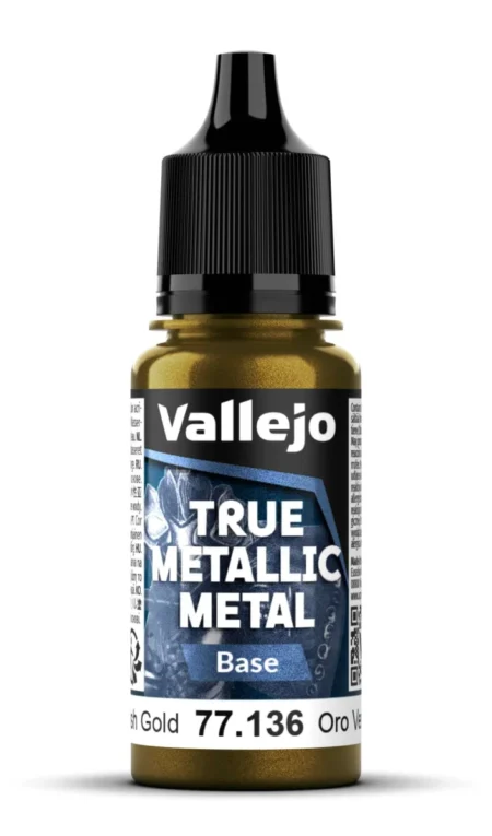 Greenish Gold 18 ml True Metallic Metal Base
