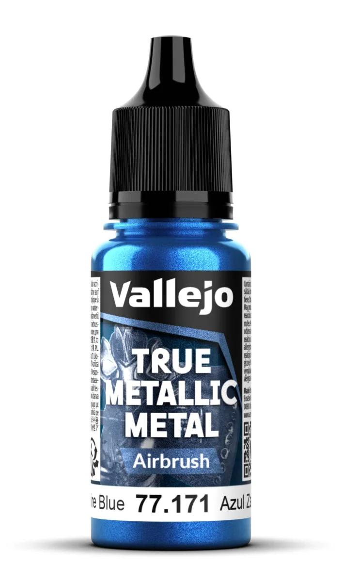 Sapphire Blue 18 ml True Metallic Metal Airbrush