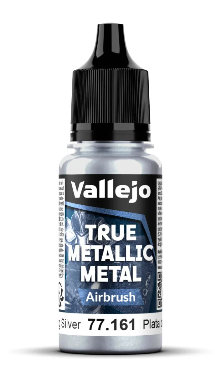 Sterling Silver 18 ml True Metallic Metal Airbrush