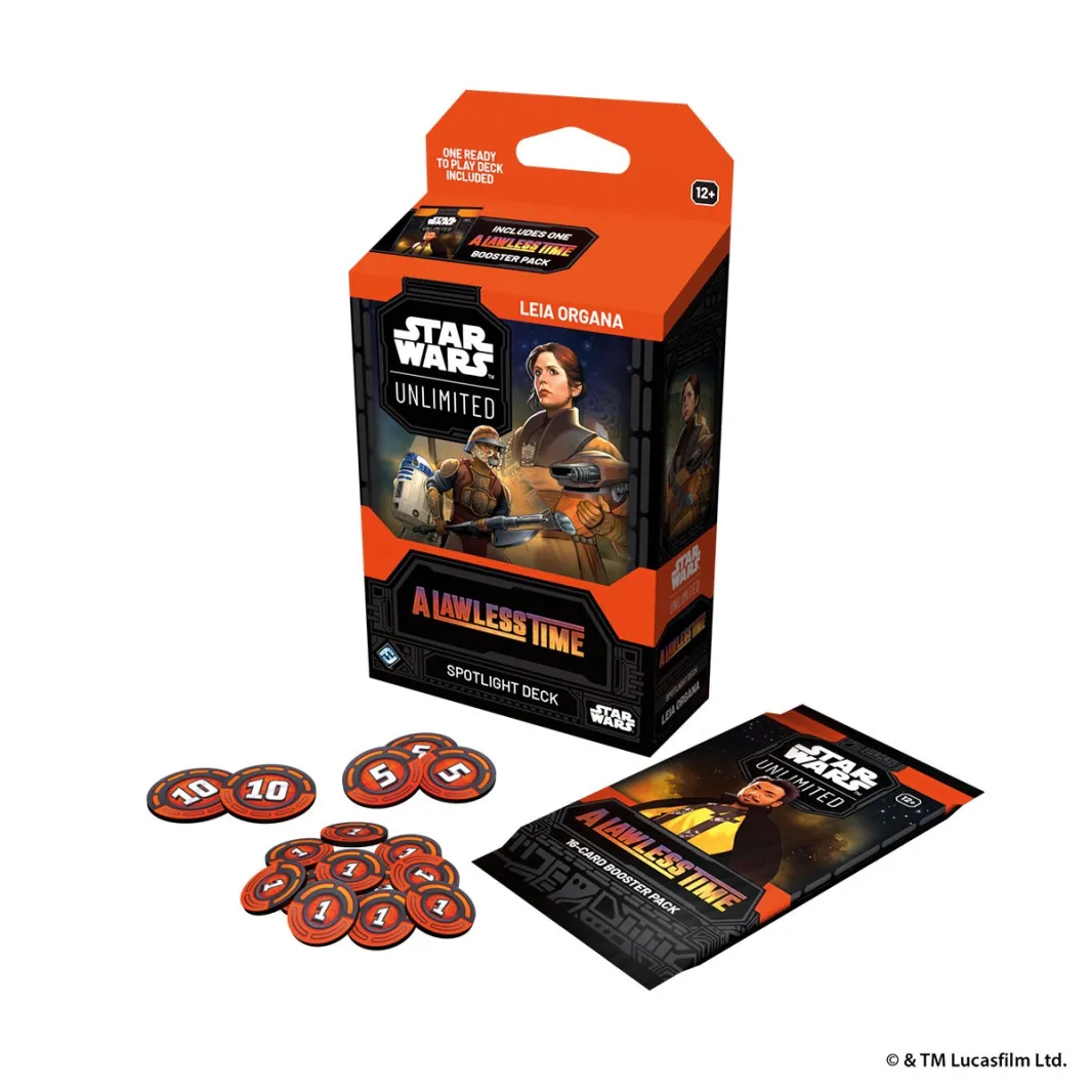 Star Wars Unlimited Gesetzlose Zeiten Spotlight Deck Leia ab 07.03