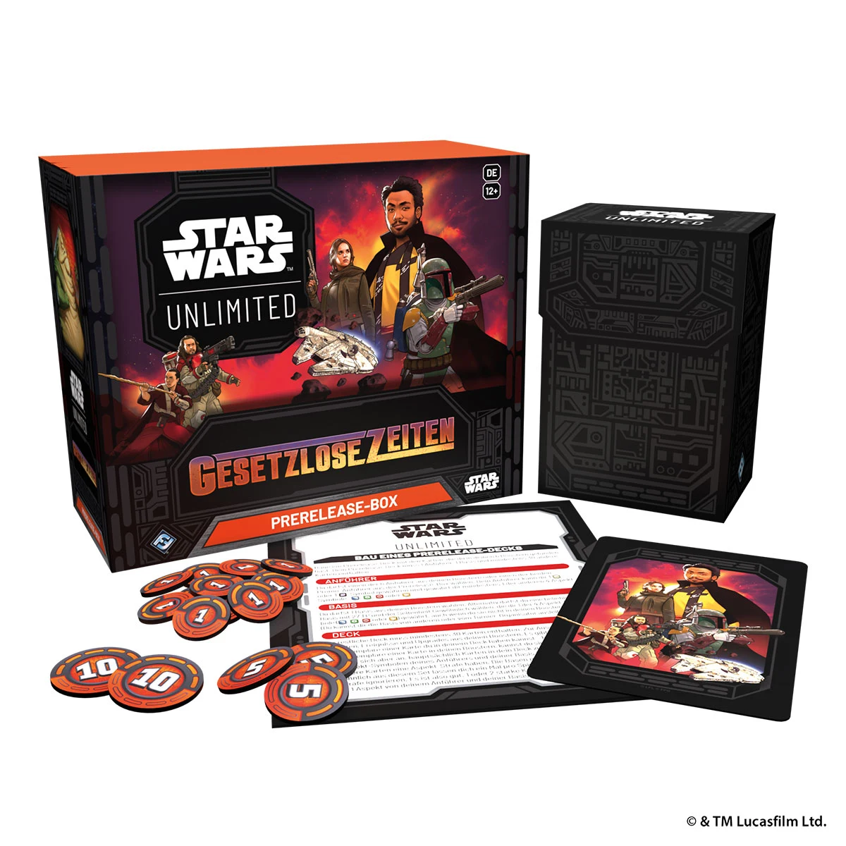 Star Wars Unlimited Gesetzlose Zeiten Prerelease Box (DE) ab 07.03
