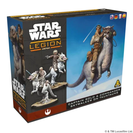 Captain Solo & Commander Skywalker on Tauntauns