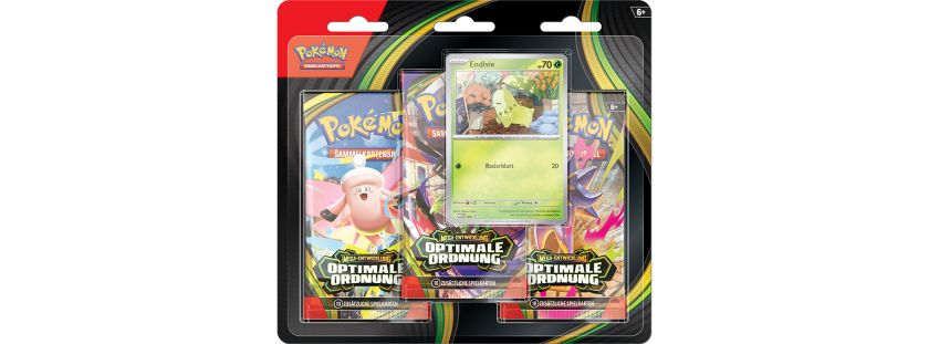 Pokemon Cards Optimale Ordnung 3PackBlist (DE)