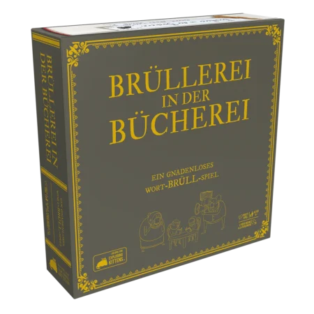 Brüllerei in der Bücherei