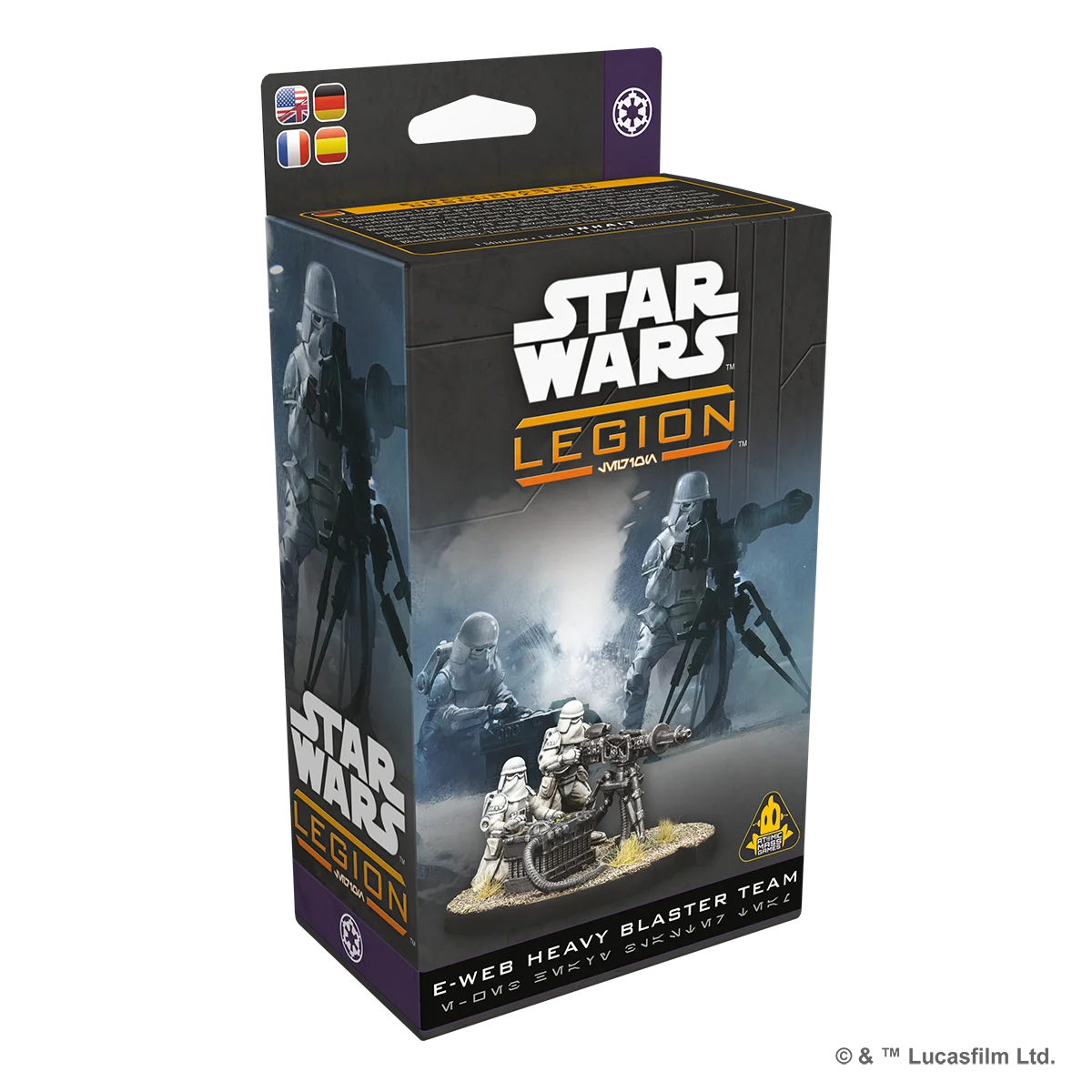 Star Wars Legion E Web Heavy Blaster Team