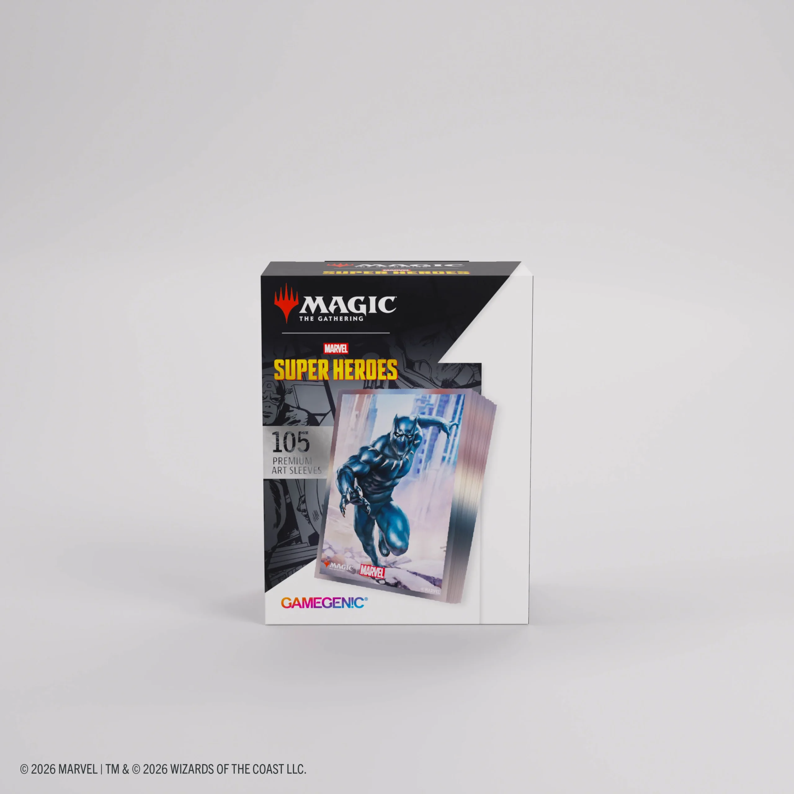 Magic the Gathering Marvel Super Heroes Art Sleeves Black Panther