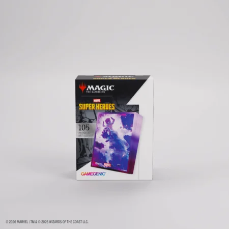 Magic the Gathering Marvel Super Heroes Premium Art Sleeves Galactus Token