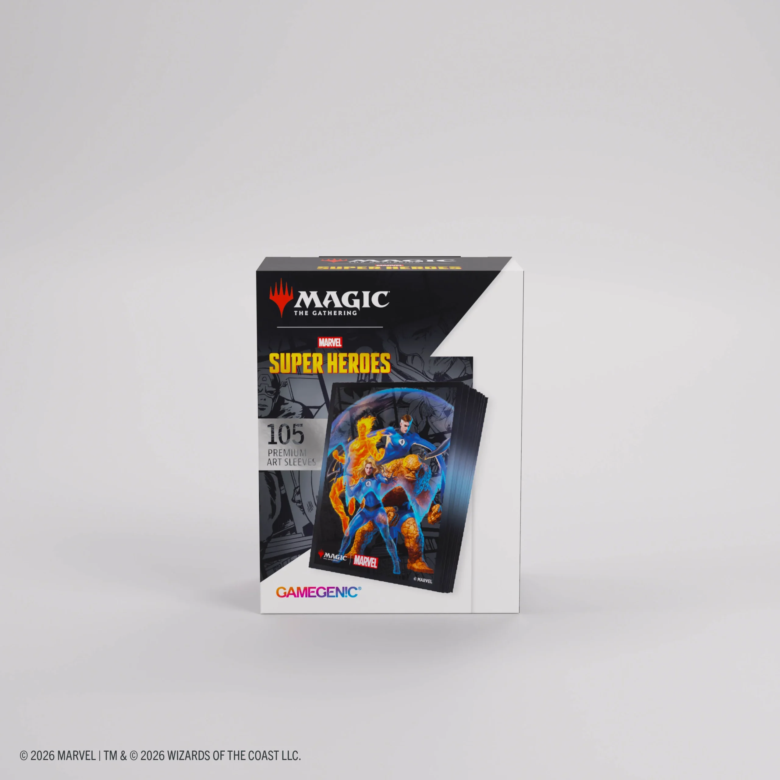 Magic the Gathering Marvel Super Heroes Sleeves The Fantastic Four