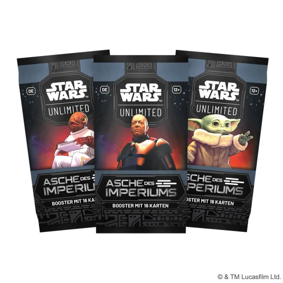 Star Wars Unlimited Asche des Imperiums Play Booster (DE)