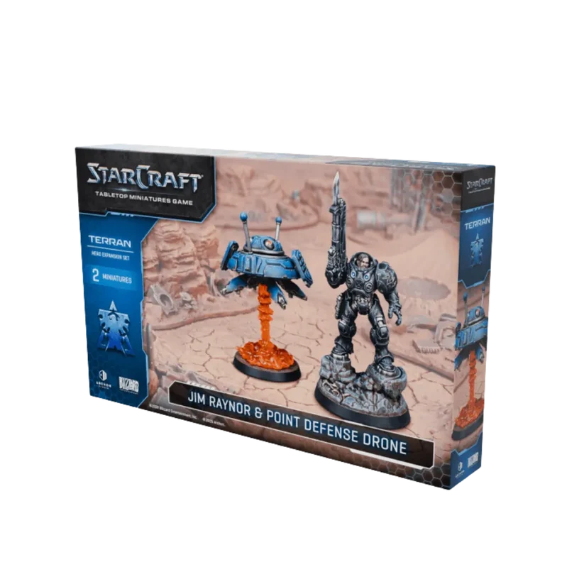 Starcraft Jim Raynor & Point Defense Drone