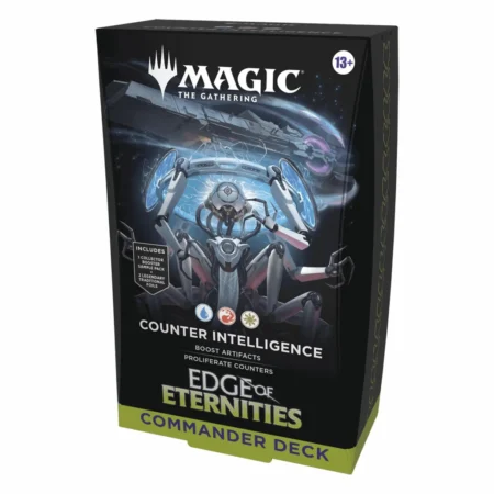 Magic The Gathering Edge of Eternities Counter Intelligence Commander Deck (EN)