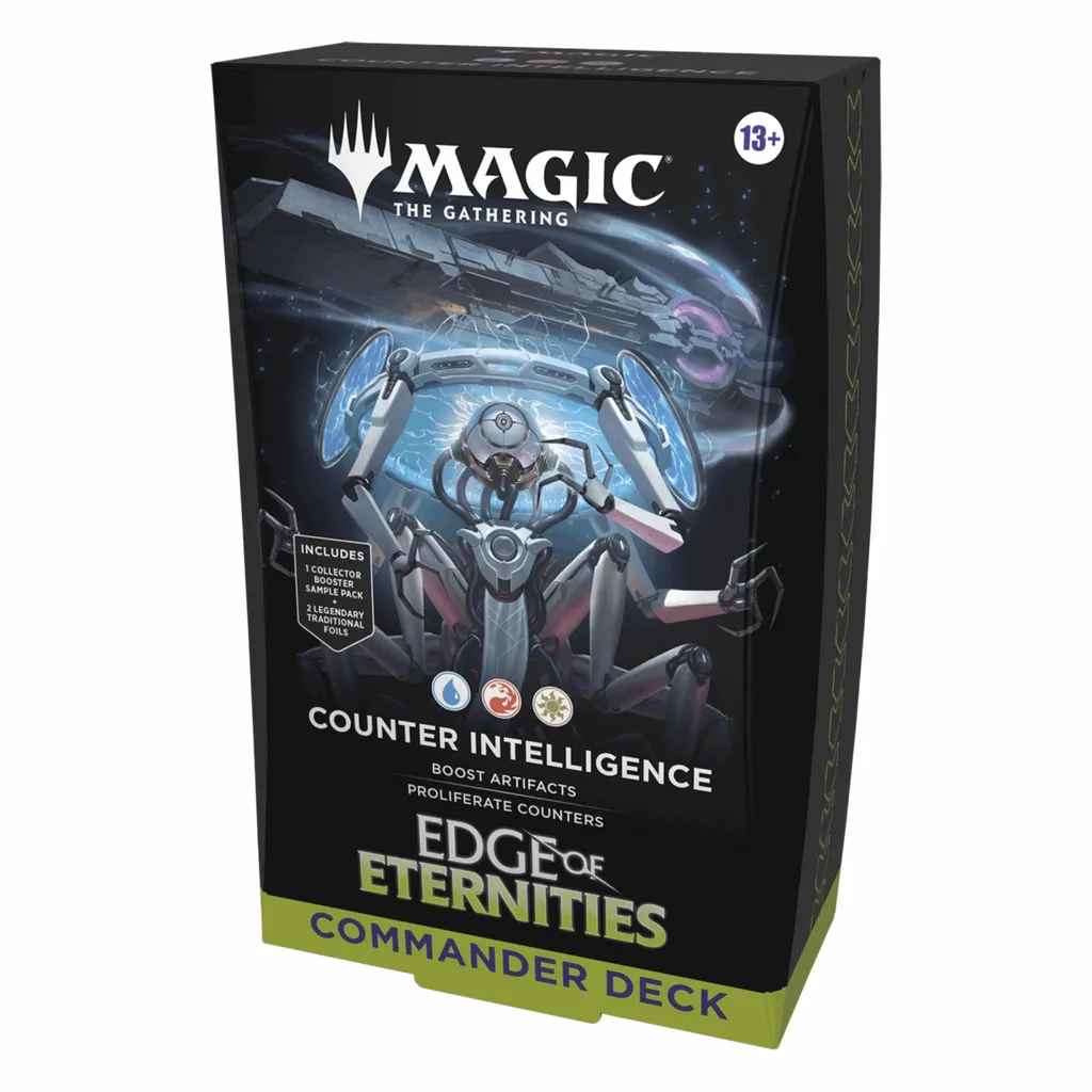 Magic The Gathering Edge of Eternities Counter Intelligence Commander Deck (EN)