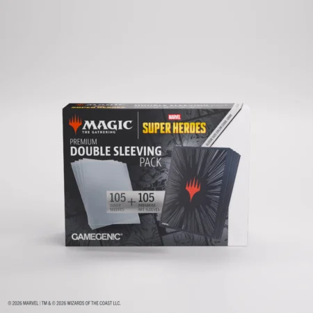 Magic The Gathering Marvel Super Heroes Premium Double Sleeving Pack 100