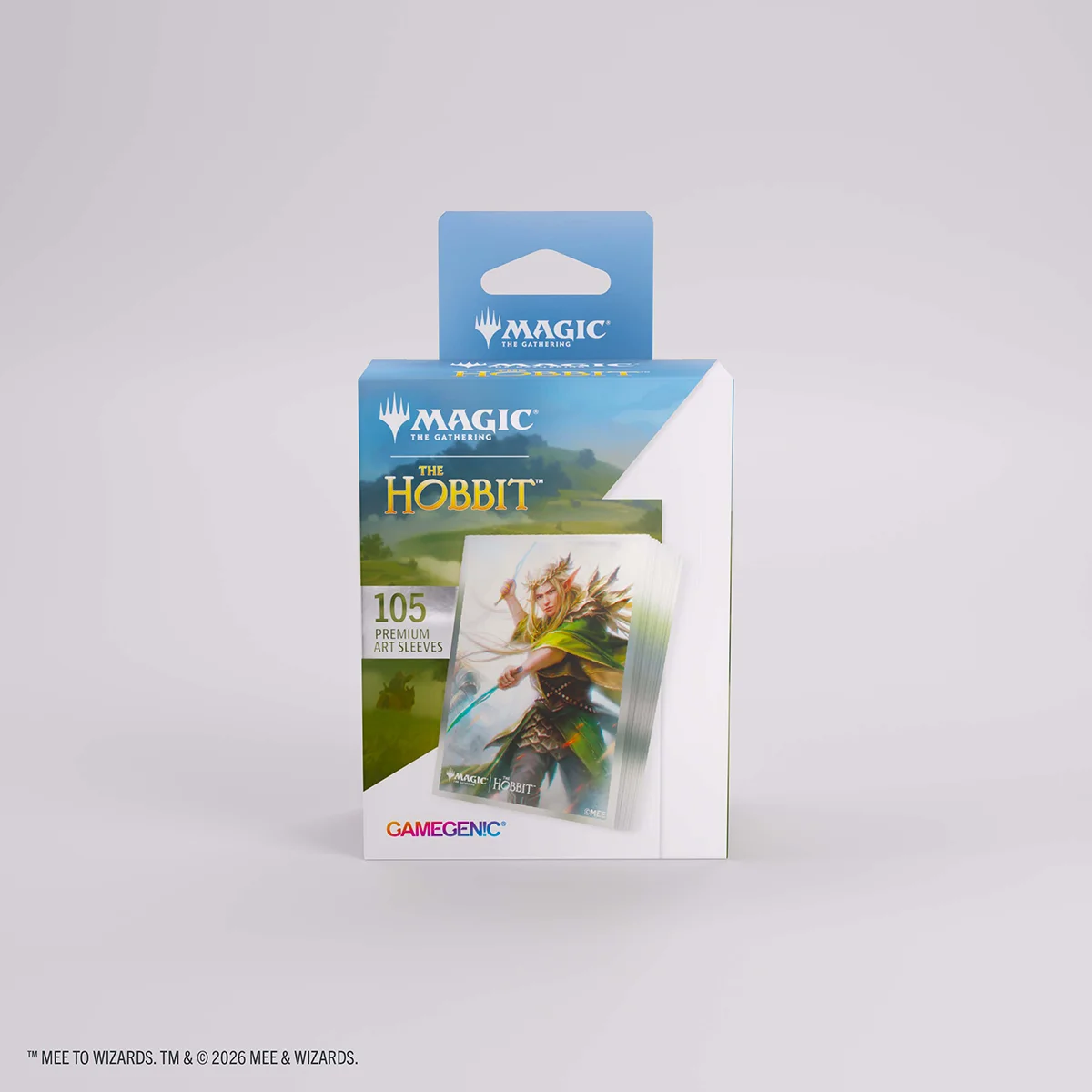 Magic The Gathering The Hobbit Premium Art Sleeves Elf 1