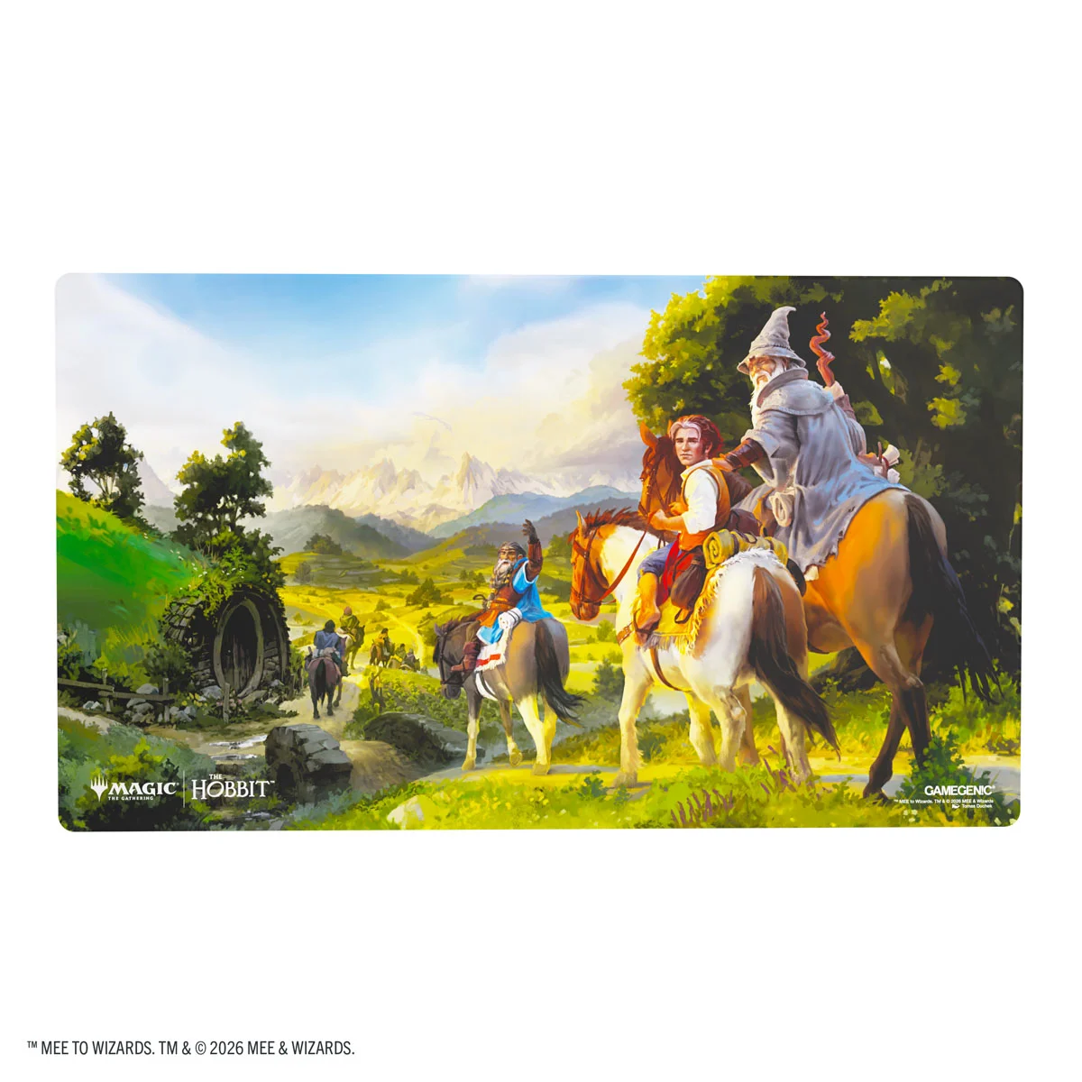 Magic The Gathering The Hobbit Prime Playmat Iconic scene 1