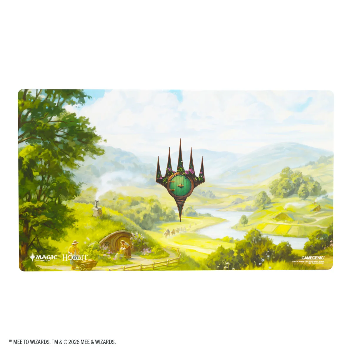 Magic The Gathering The Hobbit Prime Playmat Landscape 1