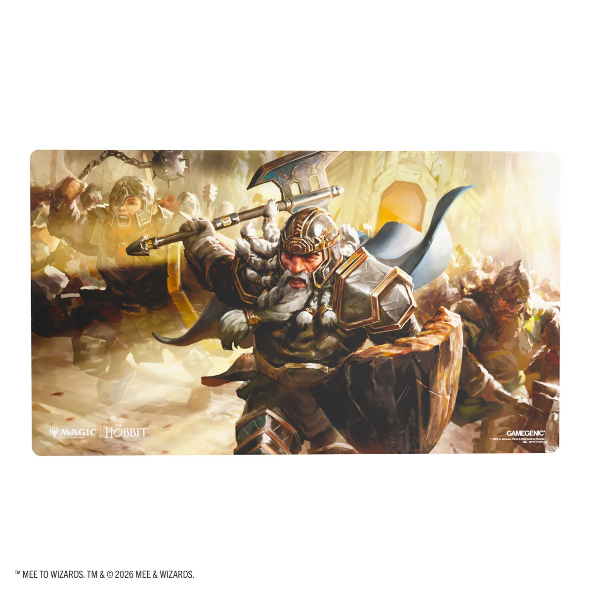 Magic The Gathering The Hobbit Prime Playmat Dwarf 1