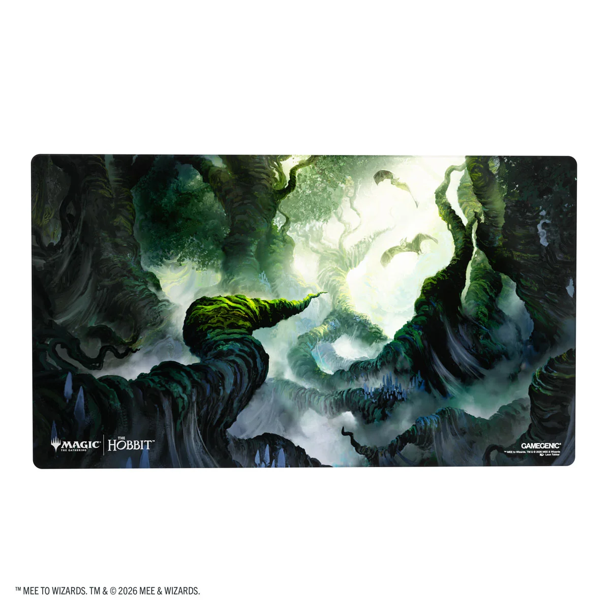 Magic The Gathering The Hobbit Shiny Playmat Land 1