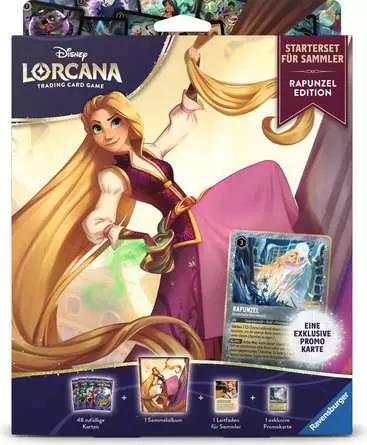 Lorcana Starterset für Sammler Rapunzel Edition