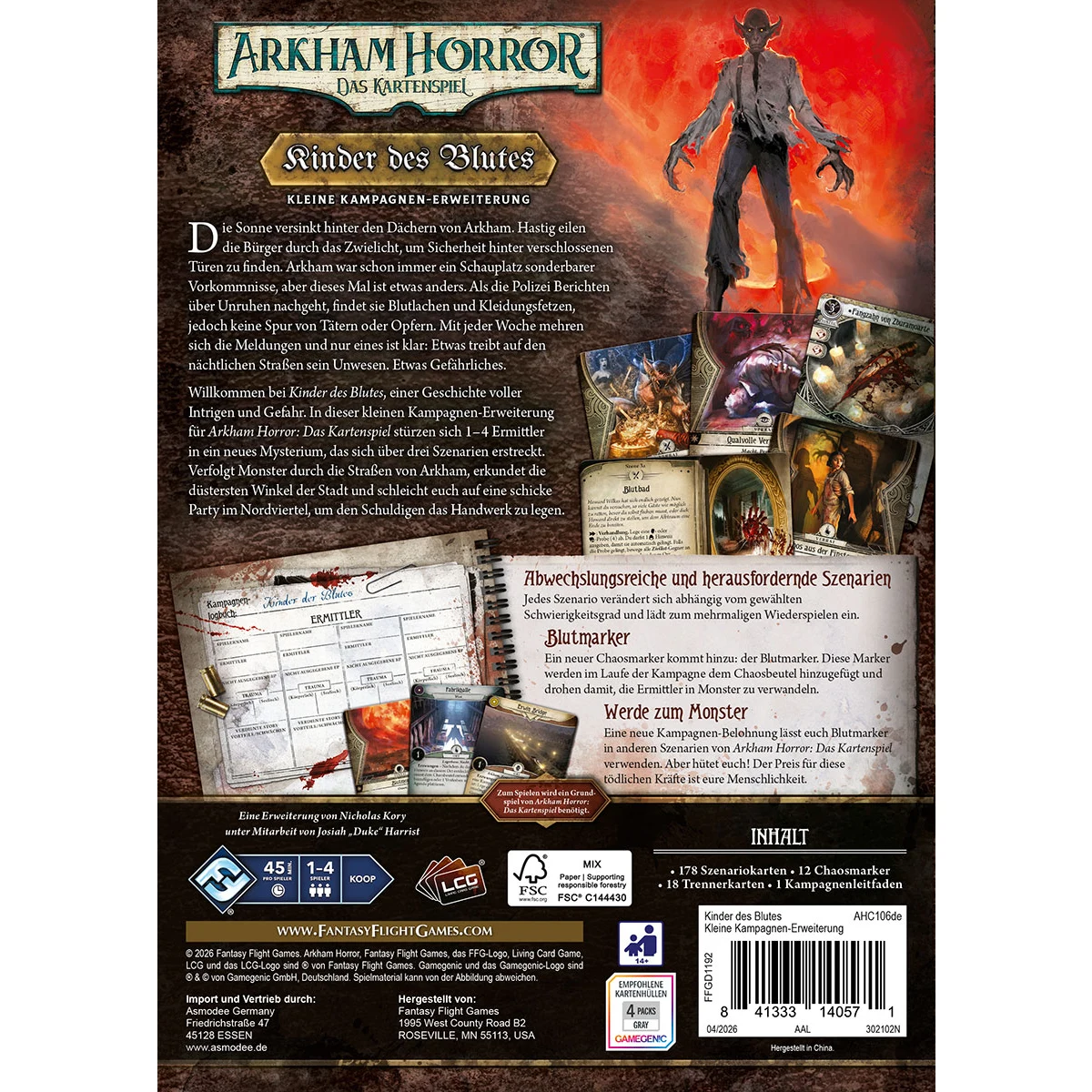 Arkham Horror Kinder des Blutes – Bild 2