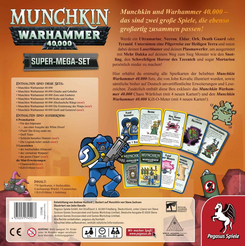 Munchkin Warhammer 40K Super Mega Set – Bild 2