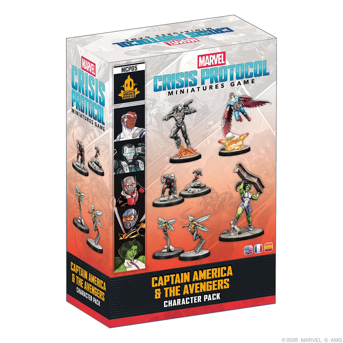 Marvel Crisis Protocol Captain America & The Avengers
