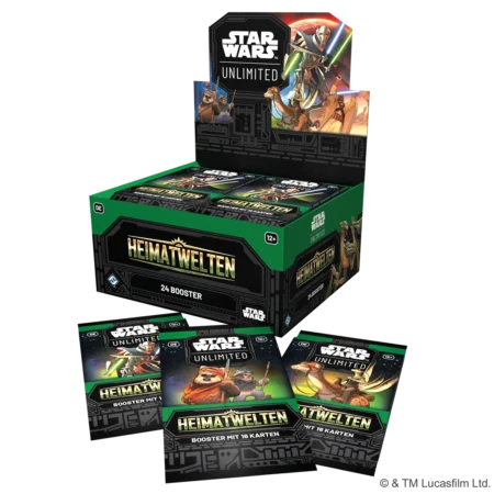 Star Wars Unlimited Heimatwelten Play Booster (DE)