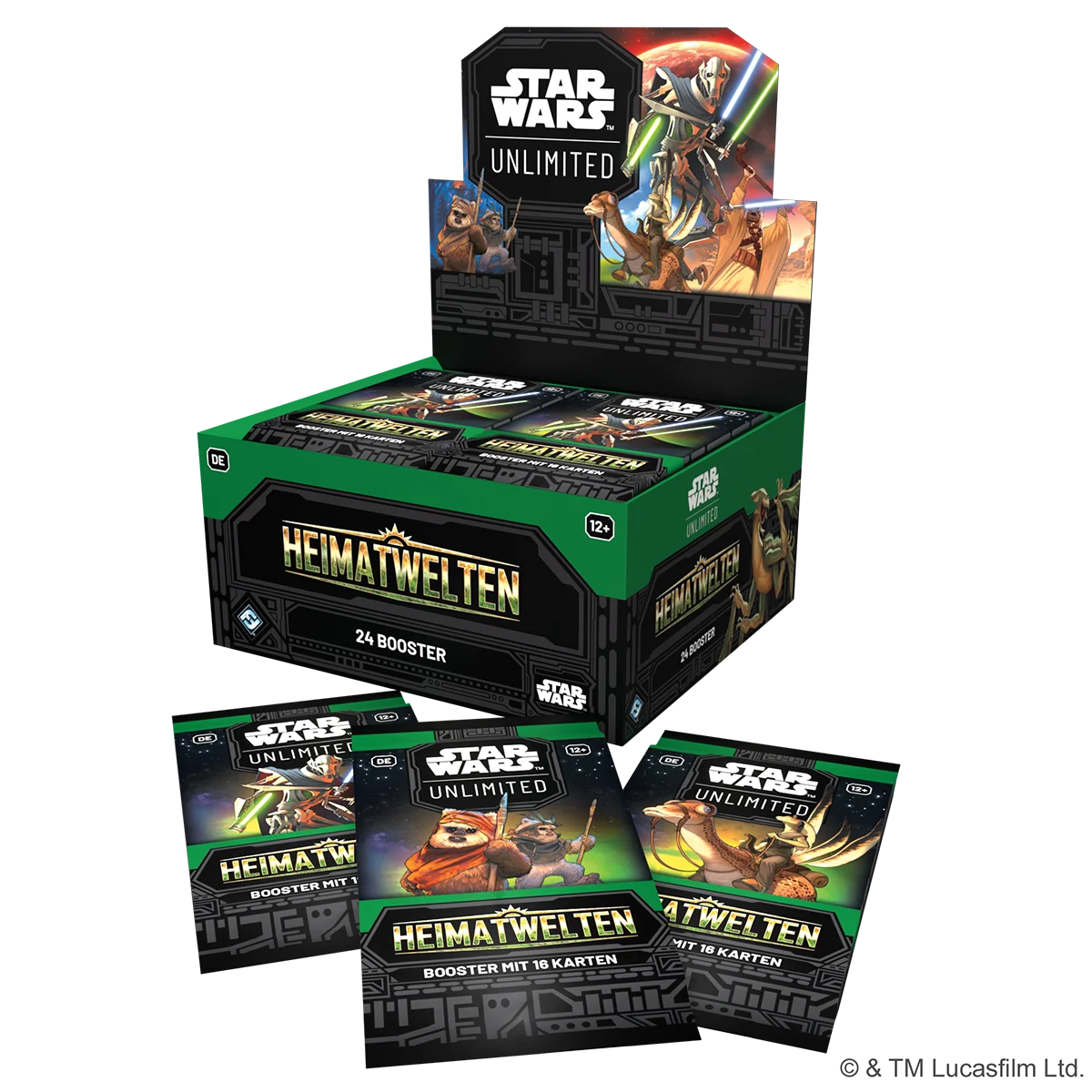 Star Wars Unlimited Heimatwelten Play Booster (DE)